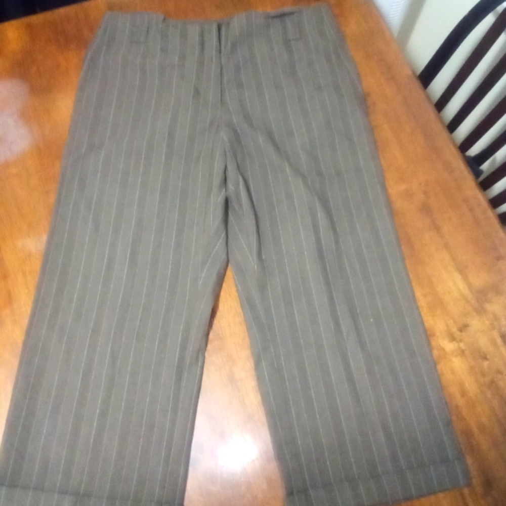Pin striped slacks
